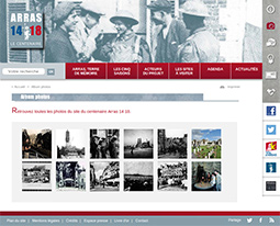 Site web du centenaire de la Première Guerre mondiale